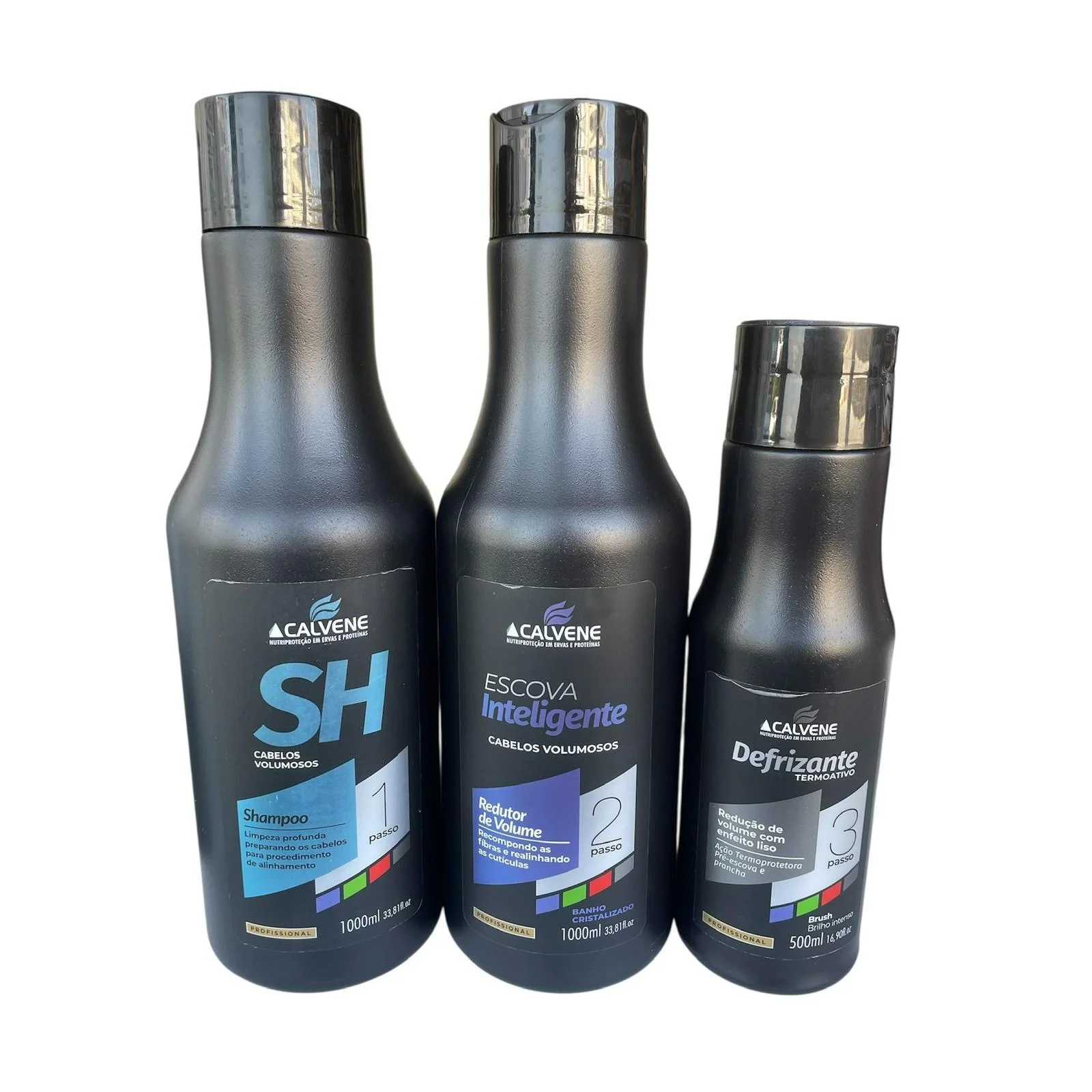Kit Alisamento Gel Calvene
