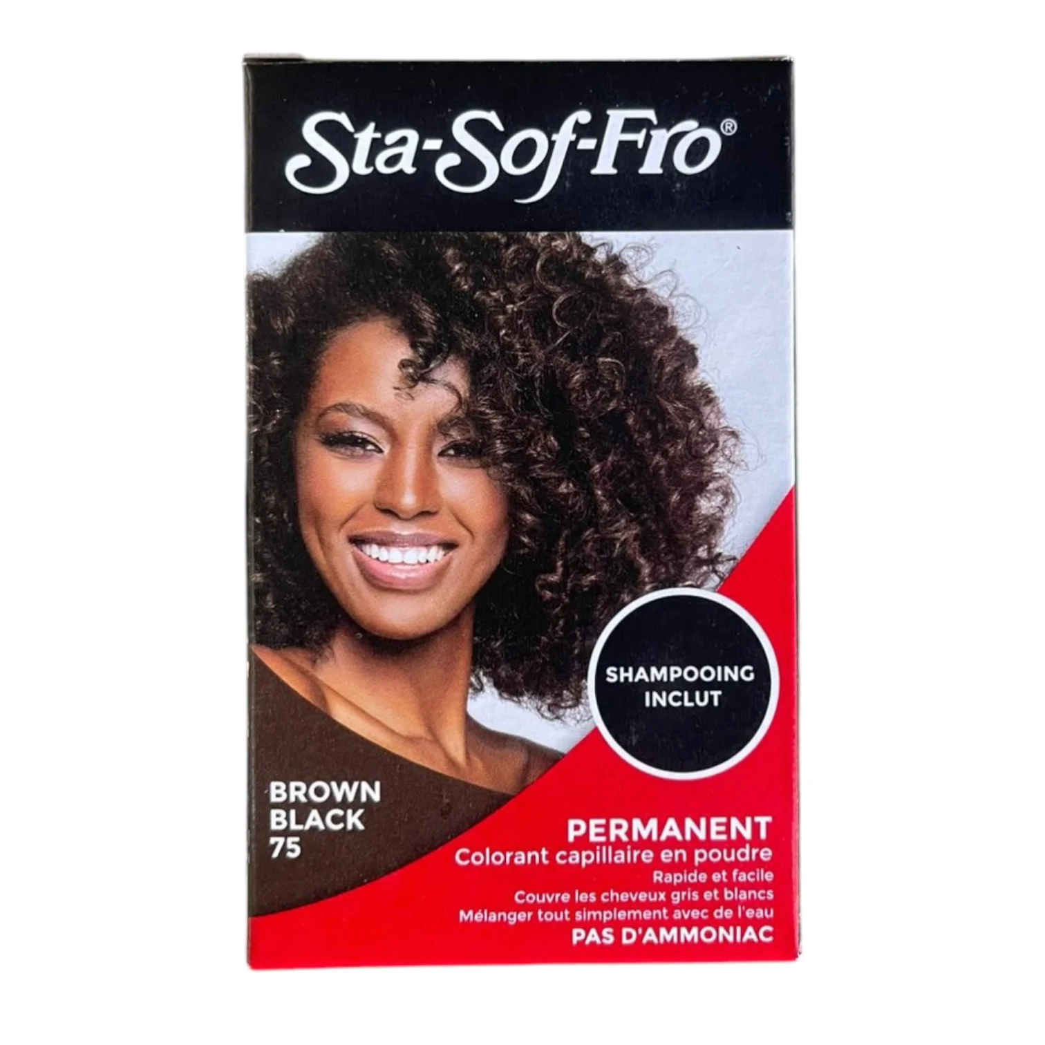 Sta-Sof-Fro Powder Dye Brown Black