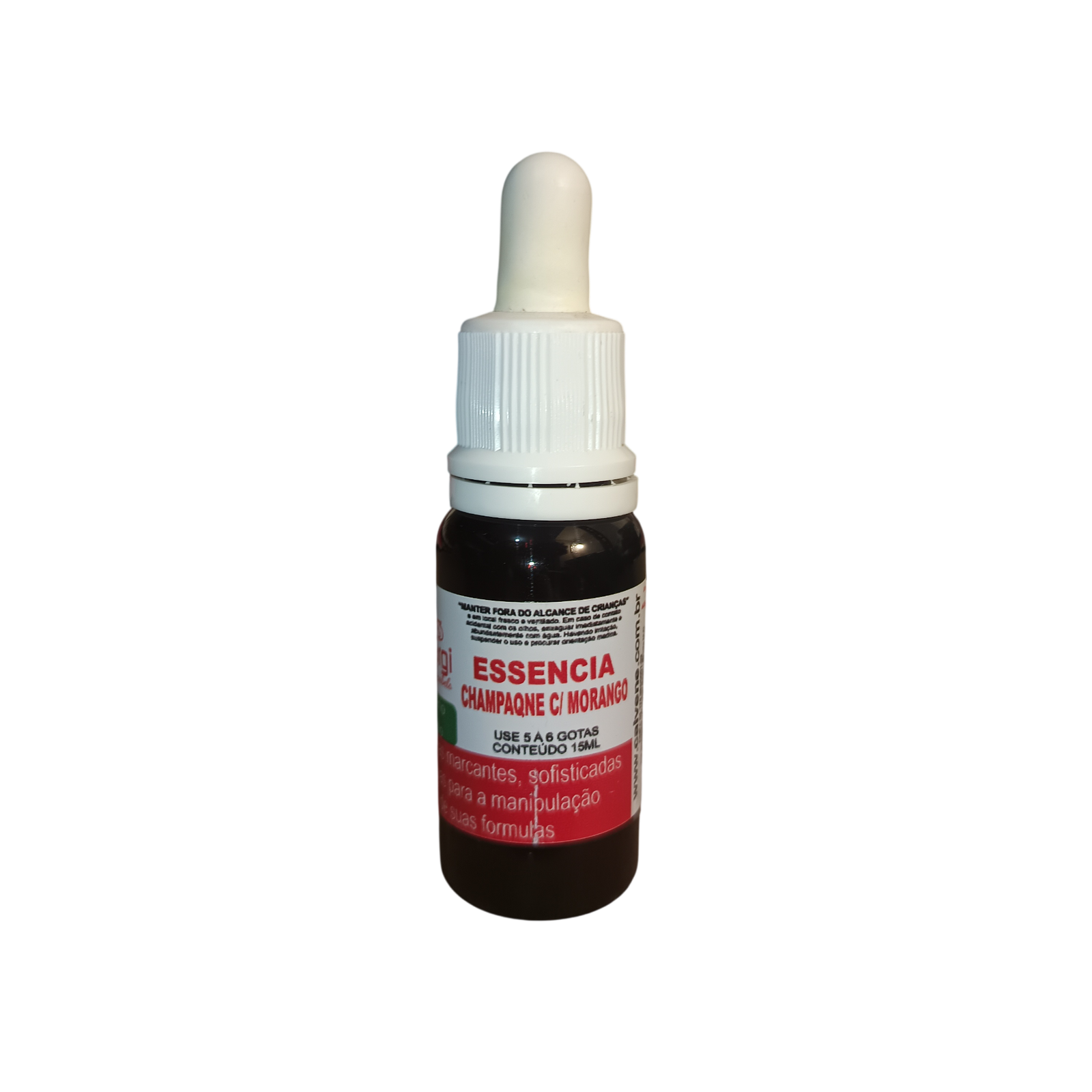 Essência Champagne Com Morango Naturargi 15ML