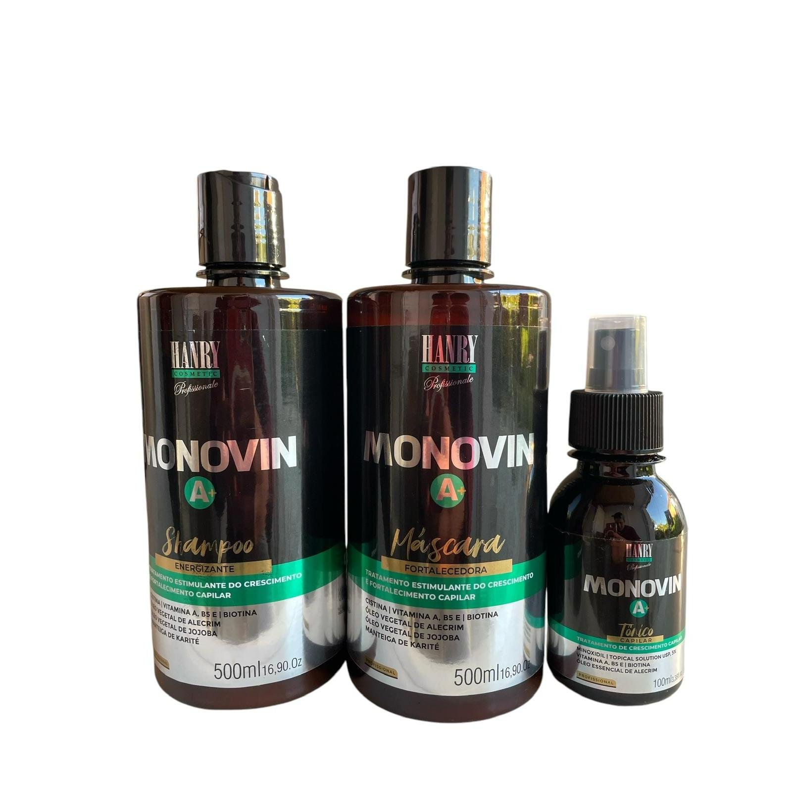 Kit Monovin Minoxidill 500ML